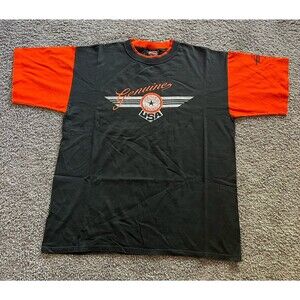 Vintage 90s Harley Davidson Los Angeles CA T Shirt Single Stitch Sz XL Biker